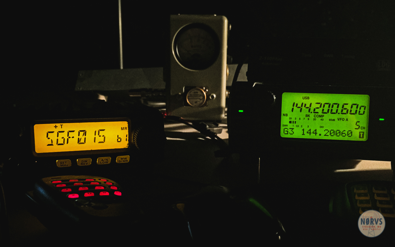 VHF Contest September 2017 - Robert Scrivener
