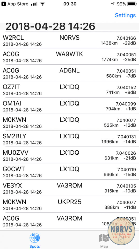 N0RVS Ham Radio